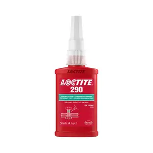 Adhesivos Henkel loctit threadlocker 290 de alta resistencia de grado de absorción threadlocker verde