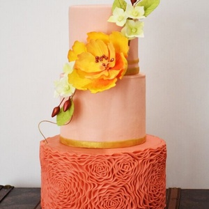 Molde de Silicona para Fondant con Diseño de Rosa y Mariposa, para Decoración de Pasteles de Boda - Product Image 4