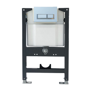 <span class=keywords><strong>Cisterna</strong></span> de Inodoro Empotrada en la Pared Sunten SH003-G con Doble Descarga (3/4.5L), Diseño Moderno y Lujoso, Material de Metal+HDPE - Product Image 2