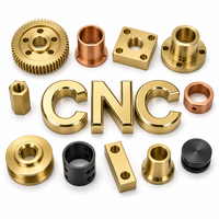 Pièces en laiton, cuivre et aluminium de précision OEM, service de fraisage CNC personnalisé, tournage, tours