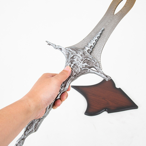 Épée de relique sacrée en métal de 40 "fabriquée à la main par Bloodborne Replica Weapon by Dark Elden Soul Ring Cosplay - Product Image 5