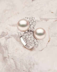 Lixin, conjunto de joyería fina de lujo de 3 piezas, pendientes de circón de flores románticas, collar, anillo, Perla de imitación para novia, boda - Product Image 6