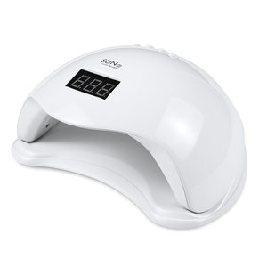 Venta caliente 48W SUN 5 LED Salon Secador de uñas con máquina dual Geles de curado rápido de bajo calor Suministro eléctrico de plástico blanco - Product Image 3