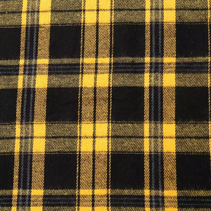 Tela de Algodón Grueso Tejido a Cuadros, Tela de Franela <span class=keywords><strong>CVC</strong></span> Cepillada, Tela de Poliéster Metálico a Cuadros, Textiles para Ropa, Venta al Por Mayor - Product Image 3