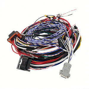 Harnais de câblage automobile personnalisé, faisceau de câbles multi-fils avec connecteur pour équipement électronique automobile - Product Image 1