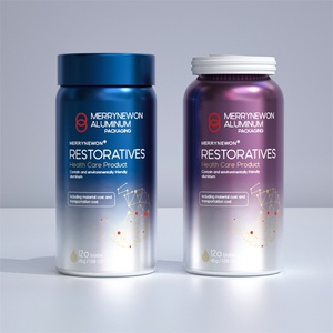 Flacon en aluminium de 160 ml avec bouchon à vis, pot vide de qualité médicale pour l'emballage de vitamines, capsules et suppléments en poudre - Product Image 4