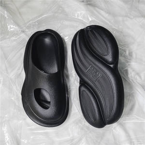 Big guy – sandales de plage à semelle épaisse pour hommes, pantoufles de maison décontractées et antidérapantes - Product Image 1