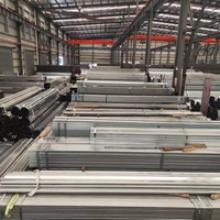 Prix de promotion d'usine ASTM A500 Q235 Profil en acier doux Tuyau de fer à section creuse carrée galvanisée/barre carrée creuse en acier