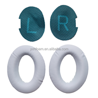 Coussin de couverture de coussinets d'oreille de remplacement doux de haute qualité pour les oreillettes de casque QuietComfort QC15 QC25 QC35