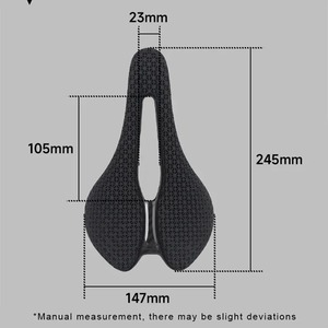 Asiento <span class=keywords><strong>de</strong></span> Bicicleta ODI Impreso en 3D, Sillín <span class=keywords><strong>de</strong></span> Bicicleta <span class=keywords><strong>de</strong></span> Montaña <span class=keywords><strong>de</strong></span> Fibra <span class=keywords><strong>de</strong></span> Carbono, Cojín Transpirable Ultraligero para Bicicleta <span class=keywords><strong>de</strong></span> Carretera y MTB - Product Image 2