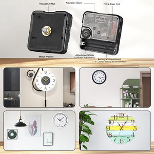 5セットの時計付き<span class=keywords><strong>5168S</strong></span>石英サイレント時計5ピースハンド高トルク壁時計機構DIY交換キット - Product Image 6