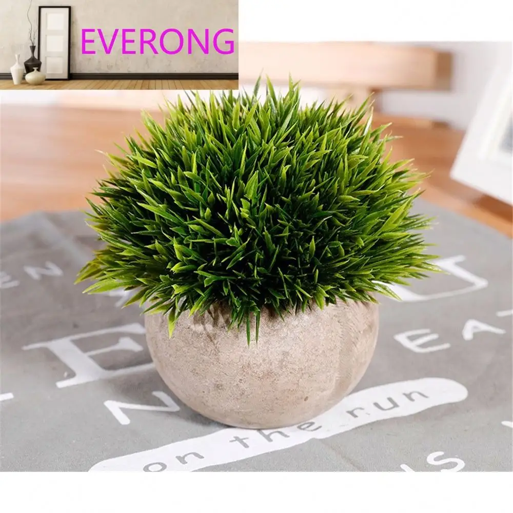 Everong simülasyon yeşil bitkiler, çekim sahne, bonsai süsler, ev dekorasyon