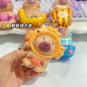 Jouets à presser Capybara, balle anti-stress en PU à <span class=keywords><strong>rebond</strong></span> lent en forme de poupée, jouet sensoriel souple, anti-stress, décoration, cadeaux, jouet Capybara - Product Image 2