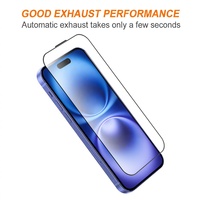 Protection d'écran 2.5D en verre trempé HD transparent 0.33mm avec sensation de glisse pour iPhone 18 17 16 15 14 13 12 11 X Pro Max