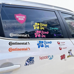 Lettres en vinyle imperméables pour extérieur, découpées <span class=keywords><strong>sur</strong></span> mesure, autocollantes, avec ruban adhésif pour application <span class=keywords><strong>sur</strong></span> porte, verre, enseigne de magasin - Product Image 6