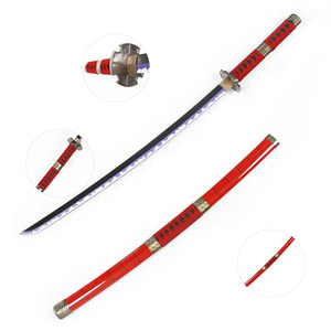 Épée <span class=keywords><strong>Sandai</strong></span> <span class=keywords><strong>Kitetsu</strong></span> de Roronoa <span class=keywords><strong>Zoro</strong></span> de 39,7 pouces, non affûtée, accessoire de cosplay anime pour exposition et déguisement - Product Image 1