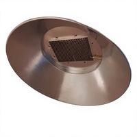 Chauffe-gaz infrarouge en aluminium à économie d'énergie, nouveau modèle champignon, avec garantie d'un an pour élevages de porcelets, de bétail et de volailles