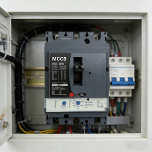 Interruptor Automático en Caja Moldeada CNXE <span class=keywords><strong>CHM6</strong></span>-630N, 3P 100A-630A, Unidad de Disparo Electrónica/Termomagnética, Capacidad de Ruptura 35/100 KA, 220V - Product Image 3