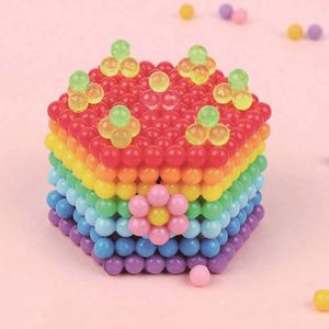 ชุดงานฝีมือคริสตัลสเปรย์ DIY ปี 2025 ลูกปัดวิเศษแบบดึงประกอบ ของเล่นเด็กเพื่อการศึกษา ลดความเครียด ทำจากพลาสติก 10 สี 2400 ชิ้น ดินน้ำมันแสนสนุก - Product Image 4