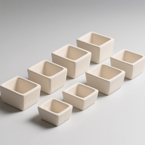 Customizable Alumina Crucible with <b>Cover</b> for Gold Melting, High <b>Temperature</b> Resistant Custom Crucible - Product Image 3