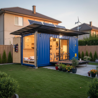 Maisons mobiles personnalisables Logement en conteneur pliable Villa de luxe en structure acier