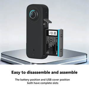 Accesorios para Cámara, Protector Adhesivo Económico, Protectores de Lente Doble, Lente Protectora para <span class=keywords><strong>Insta</strong></span> <span class=keywords><strong>360</strong></span> <span class=keywords><strong>One</strong></span> <span class=keywords><strong>R</strong></span> X2 X3 X4 X5 - Product Image 4
