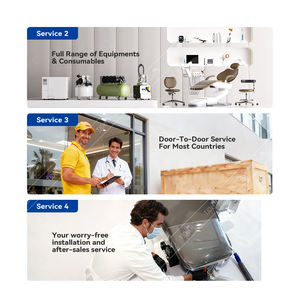 Set completo di clinica dentale in stile americano con Design gratuito, incluso uno sterilizzatore per armadietti 12, sedia dentale - Product Image 4