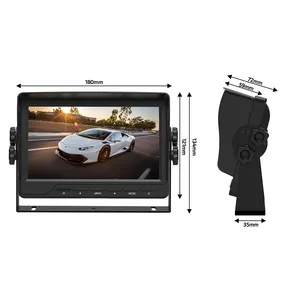 कार वाहन सीसीटीवी कैमरा सेट वाईफ़ाई कैमरा सिस्टम मोबाइल डीवीआर 4 चैनल 1080पी सिस्टम एमडीवीआर जीपीएस 4जी डीसी 12वी आईपी68 कार हेडरेस्ट स्क्रीन 2जी