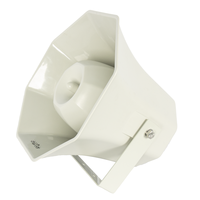 Système de sonorisation IP pour extérieur, haut-parleur à cornet SIP ABS TOA 40W pour diffusion publique et marine longue portée, haut-parleur et cornet passifs complets
