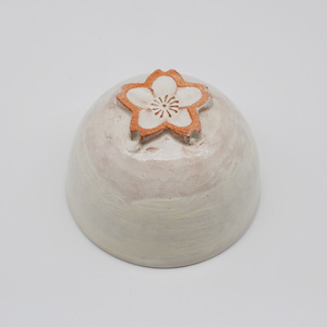 Bol en gros style Mishima à motif fleur de cerisier, accessoires haut de gamme pour salon de thé japonais Matcha - Product Image 2