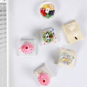 ของตกแต่งอาหารน้ำชายามบ่ายแบบ 3 มิติ สุดสร้างสรรค์ น่ารัก ทำจากเรซิ่น รูปเค้กจำลอง ตกแต่งบ้าน รูปทรงทันสมัย เป็นมิตรกับสิ่งแวดล้อม ใช้ตกแต่งตู้เย็นได้ - Product Image 3