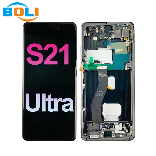 Wholesale Mobile Original Pantalla for samsung S21 ultra Display for samsung galaxy S21 Plus Screen for samsung S21 ultra Lcd