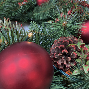 OEM Artificial Christmas <strong>Wreaths</strong> for <strong>Small</strong> Business Handmade Decorative Xmas <strong>Wreath</strong> for Boutique Christmas Decor - Product Image 4