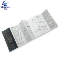 Meishan Abnehmbare PVC-Klebeetiketten Mehrseitige Faltbare Etiketten für Kosmetik- und Medizinflaschen - Langlebig und Leicht Abreißbar