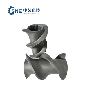 חלקי שרוול מחורצים למכונת שיחול דו-בורגית בהתאמה אישית, קשיות פני השטח 58-62, ביצועים גבוהים, אלמנט בורג למכונת שיחול - Product Image 2