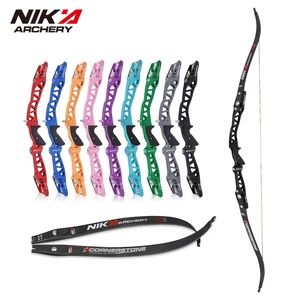 NIKA bắn cung ET-12 ilf cạnh tranh <span class=keywords><strong>recurve</strong></span> cung CNC nhôm Riser C1 Carbon chân tay 68 "18-46 lbs <span class=keywords><strong>recurve</strong></span> cung - Product Image 1