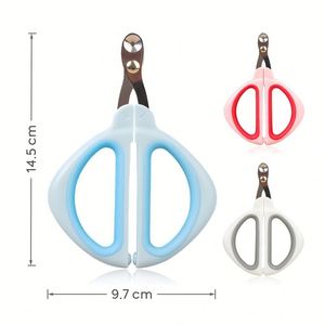 Coupe-ongles professionnels en acier inoxydable pour chats et chiens avec tondeuse à griffes – Conception compacte et perforée pour jeunes chats - Product Image 1