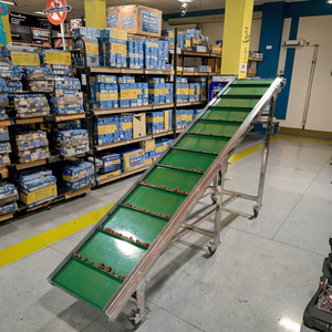 Điện Heavy Duty nghiêng băng tải vành đai Cleated elvator máy cho hạt Tai Ngô đường Nut đậu phộng Khoai Tây công nghiệp hội thảo - Product Image 1