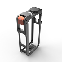 Gabbia Protettiva per Fotocamera Insta360 X6 con Punti di Montaggio Multipli per Vlogging, Riprese e Accessori per Action Camera