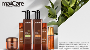 Usine de Guangzhou Maxcare Huile d'argan en vrac Crème capillaire pour <span class=keywords><strong>cheveux</strong></span> bouclés Shampooing et revitalisant Crème capillaire Pure biologique - Product Image 6