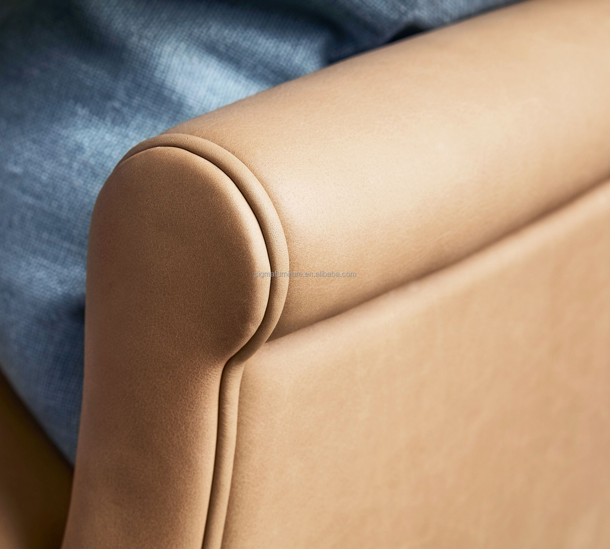 most popular luxury vintage chesterfield leather armchair single seater small armchair sofa
