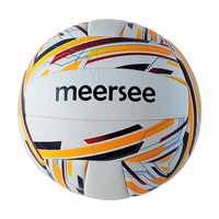 Ballon de Beach-Volley Officiel Taille 5 en PVC Souple Cousu à la Machine Gonflé Personnalisé Marque Meersee Entertainment Matériaux Recyclés