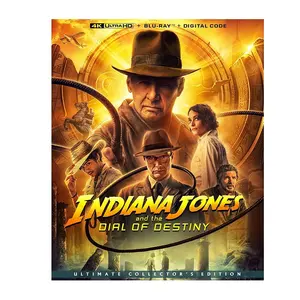 Indiana Jones and the Dial of Destiny [4K UHD] 2Diss Movie DVD Box Set TV Show Film Manufacturer Factory Supply Disc Seller