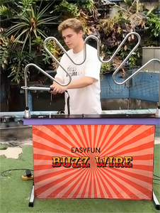 EASYFUN Factory Electric Dexterity Real Life <span class=keywords><strong>Escape</strong></span> Room Prop Skill Buzz Wire Challenge Mega Reaction Buzz Wire <span class=keywords><strong>Game</strong></span> Giant - Product Image 2