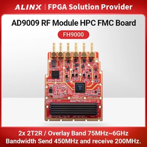 Tarjeta hija ALINX FH9000 FMC HPC AD9009 RF de 14 bits y 16 bits, módulo de adquisición de radiofrecuencia de alta velocidad 5G - Product Image 2