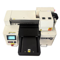 A2 A3 A4 tamaño Smart Color y tinta blanca UV Plotter teléfono móvil piel plástico madera pluma Led Uv impresora