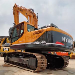 Excavatrice Hyundai 220LC-9S d'occasion de haute qualité à bas prix Machines de construction Offre Spéciale de 22 tonnes prêtes à être expédiées - Product Image 4
