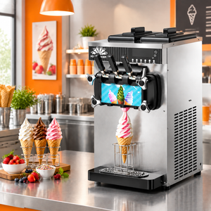 Máquina comercial de helado suave Space 3 Flavors en venta - Product Image 2