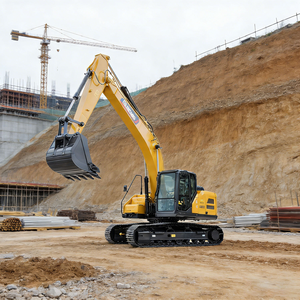 Mini-excavatrice sur chenilles XE200GA d'occasion, presque neuve, très demandée, 21 tonnes, équipée d'un moteur hydraulique et d'un marteau brise-roche, moteur 125 kW - Product Image 5