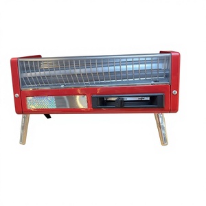 Calentador Eléctrico de Escritorio de Cuarzo de 2400W para Personas Mayores, Metálico, Independiente, con Protección Contra Sobrecalentamiento y Volteo, Control con Botones Grandes, Temperatura Constante - Product Image 2